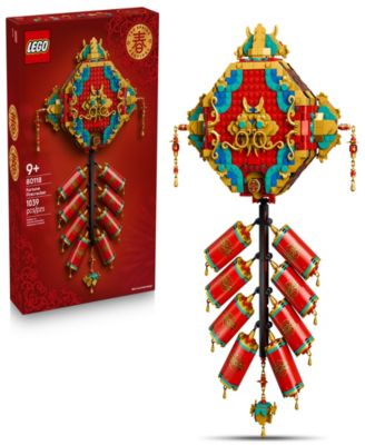 Spring Festival Fortune Firecracker Kids Building Toy 80118, 1039 Pieces