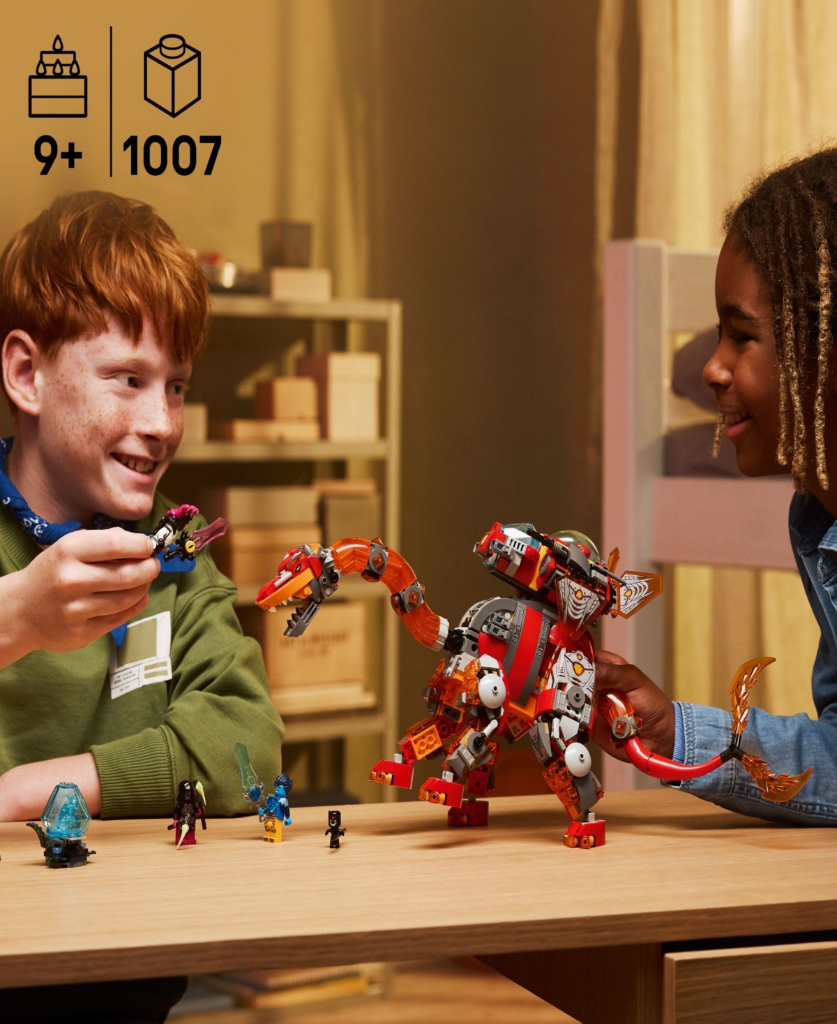 Lego DREAMZzz Dino Jet Dinosaur Building Toy 71514, 1007 Pieces