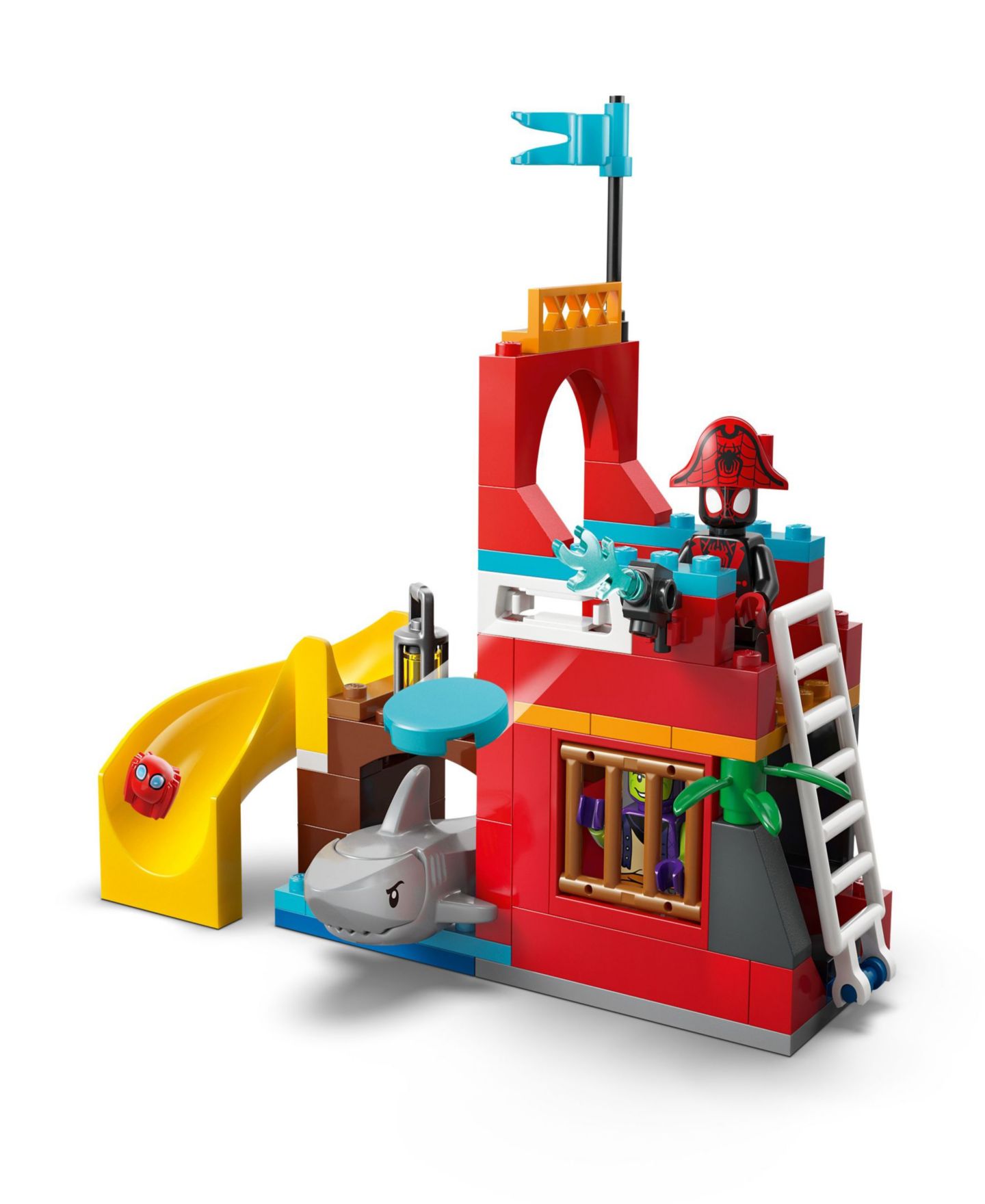 Детский конструктор LEGO® Marvel Spidey And His Amazing Friends Team Spidey Pirate Ship Building Kit 11208, 201 Pieces — фото 6