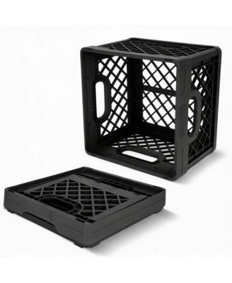 25L Collapsible Storage Bins - Stackable, Durable, Lightweight