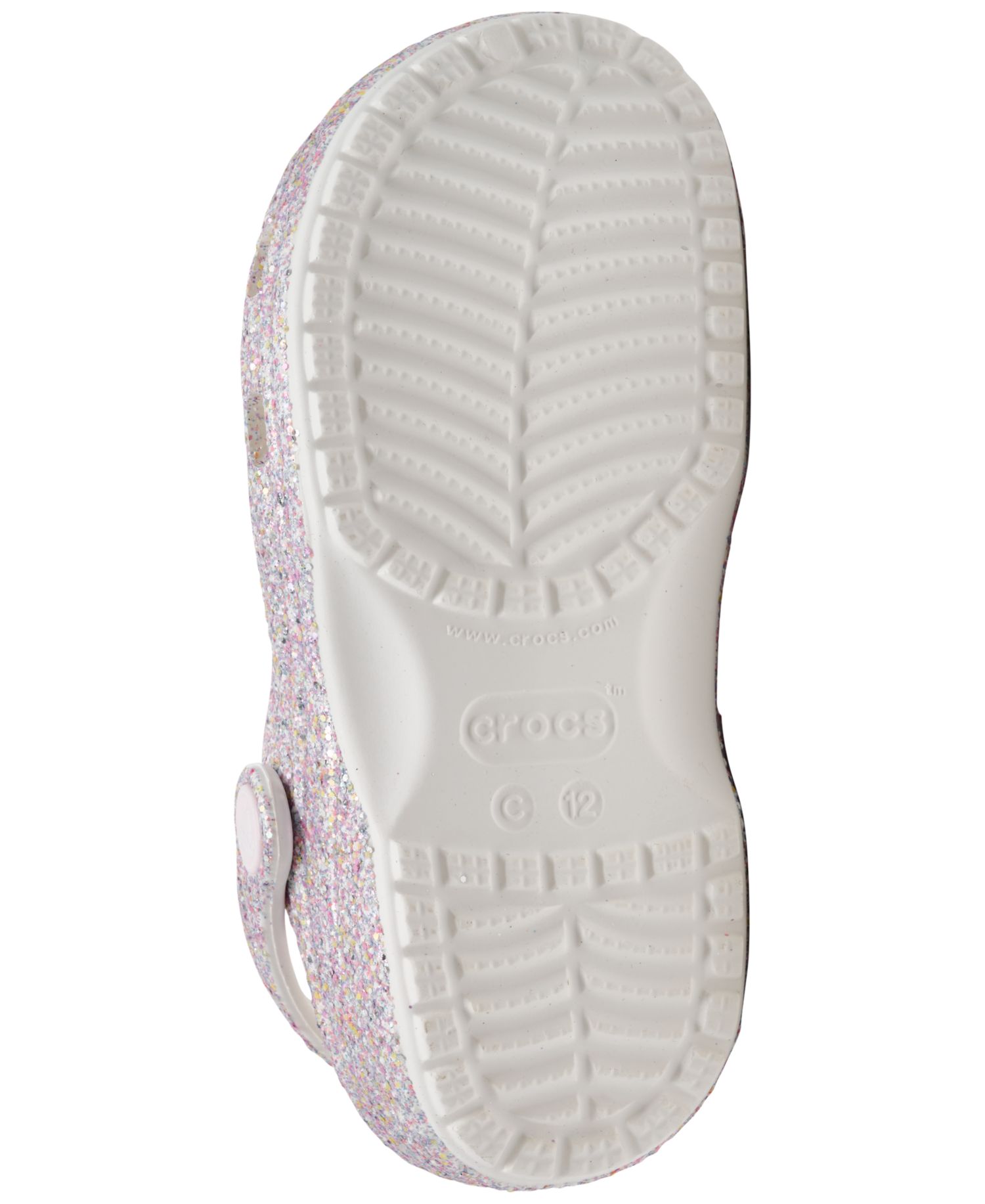 Little Girls Glitter Classic Clogs from Finish Line