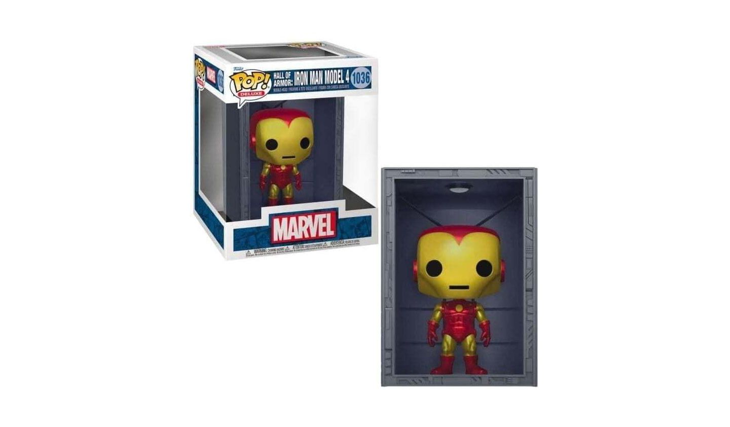 Детская фигурка Funko Pop! Hall of Armor Iron Man Model 4 3.75" Action Figure, Ages 3+ — фото 3