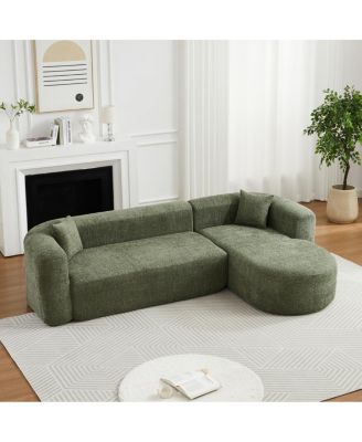  Cloud-Like Chenille Modular Sofa - No Assembly Required
