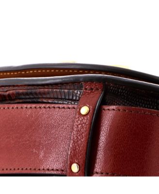 Small Tess Bag Leather and Embossed Leather