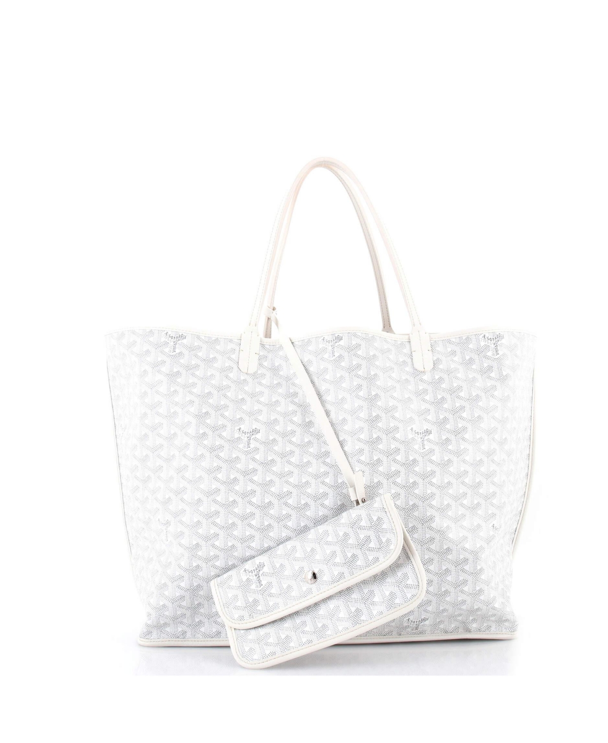 Pre-Owned Goyard Pm Anjou Reversible Tote Coated Canvas and Toile Canvas