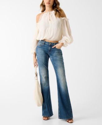 Women's Low Rise Boot Cut Jeans