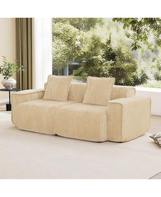 Premium Velvet Modular Sectional Sofa - Unmatched Comfort & Easy Setup