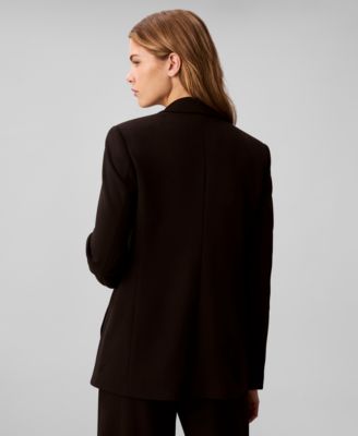 Women's Notch Lapel Travel Blazer