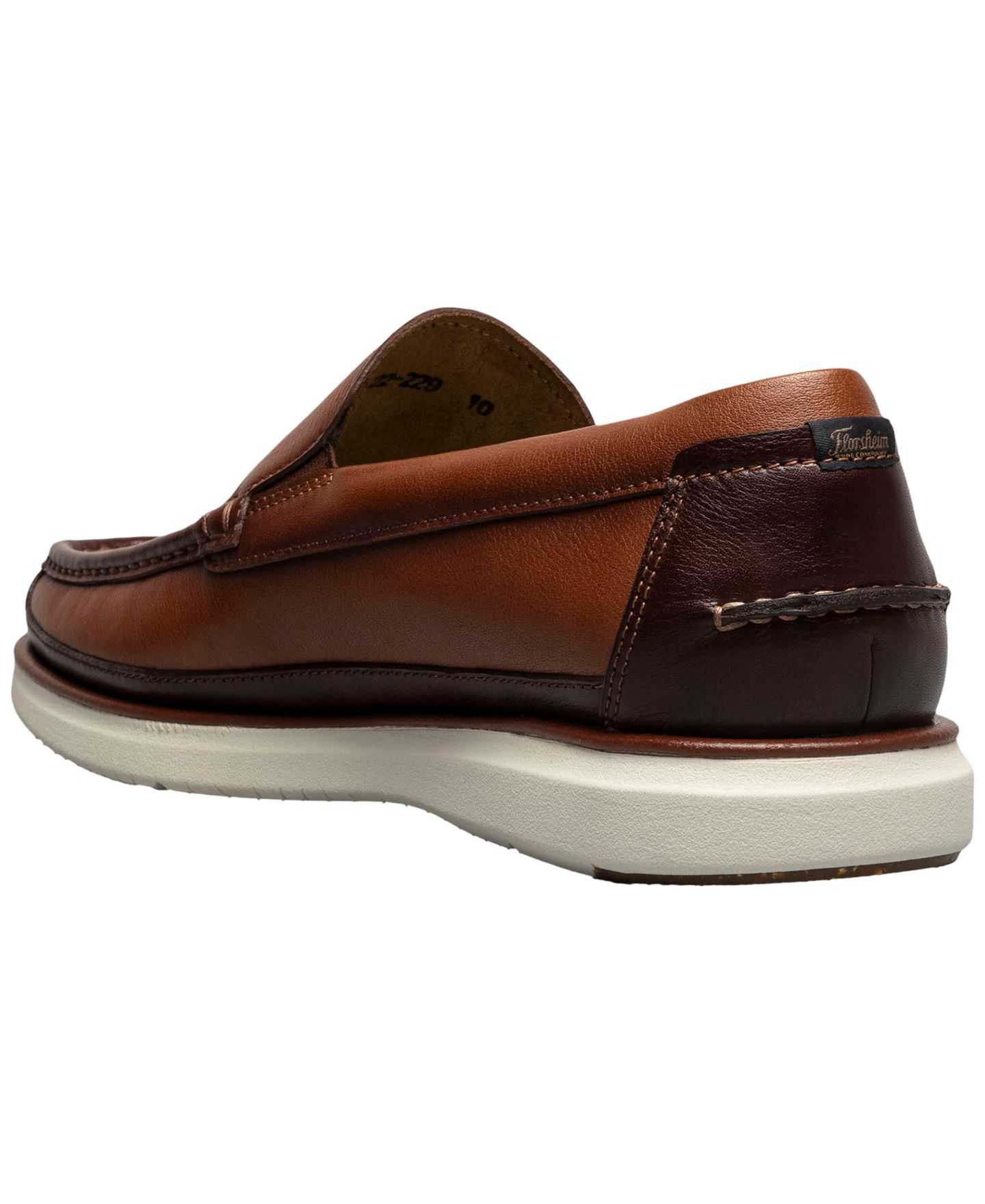 Мужские туфли Florsheim Tropics Venetian Slip-On Comfort, цвет: Коньячный — фото 8