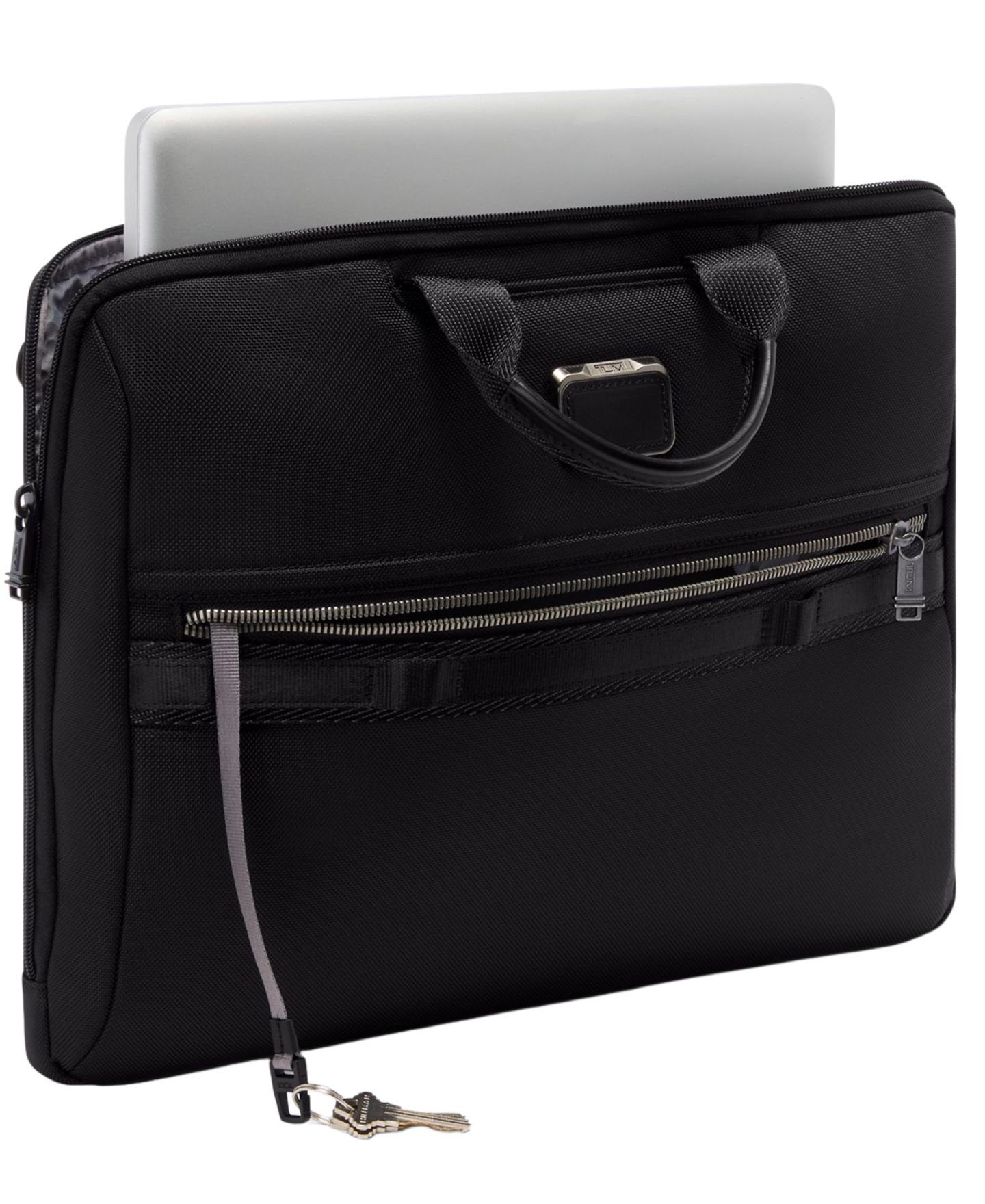 Мужская сумка TUMI Felker Laptop Carrier, цвет: Чёрный — фото 2