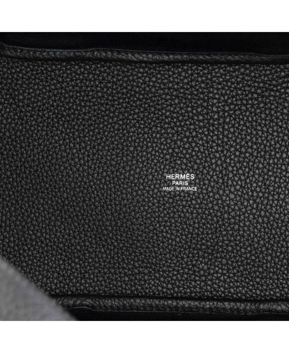 Pre-Owned HERMES Pursangle Tote Canvas with Leather