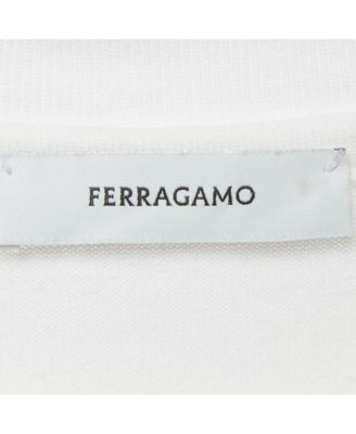 Women's White/red Leopard Print Cotton T-Shirt