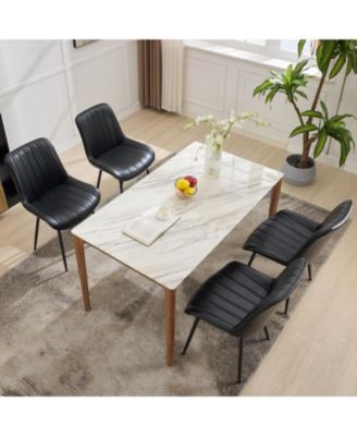 Upholstered Dining Chairs Set of 2