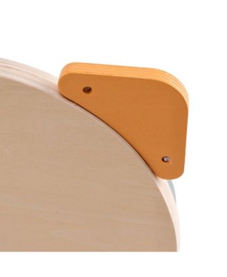 Montessori Busy Board for Toddlers, Wooden Activity Toy with with Lock, Key & Steering Wheel