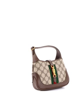 Mini x Gucci The Hacker Project Jackie 1961 Hobo BB Coated Canvas