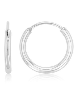 Waterproof Yellow 16mm Huggie Earrings