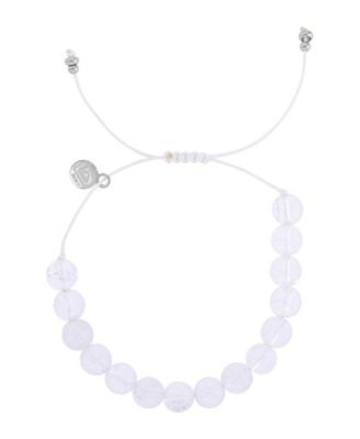 Waterproof Clear Quartz Adujustable Bracelet