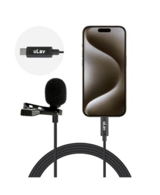 uLav-L Digital Lavalier Omnidirectional Clip on Microphone with USB-C Connector
