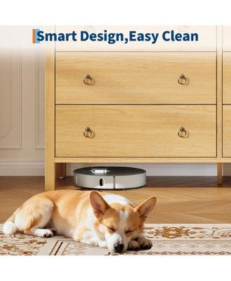 7 Drawer Dresser for Bedroom, Wooden Chest of Dressers for Deep Drawers, Modern Dressers Organizer with Round Handle, TV Stand for Living Room