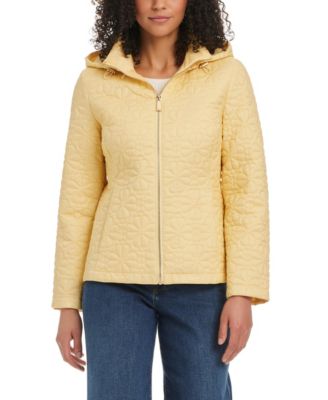 Women's Short Spade Flower Quilt