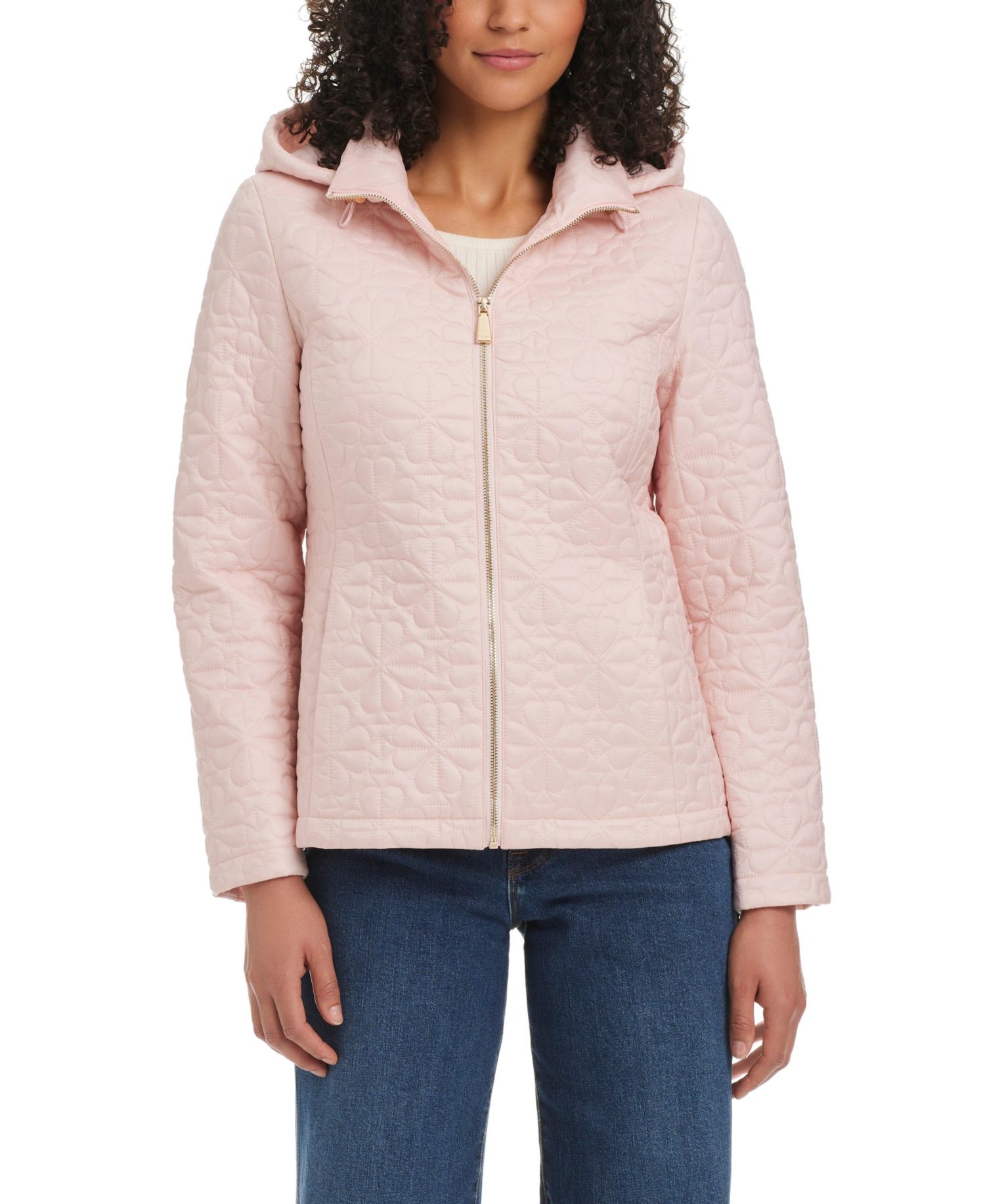 Women's Short Spade Flower Quilt