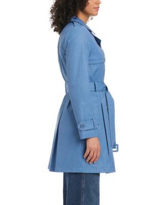Women's Short Double-Breasted Trench Coat