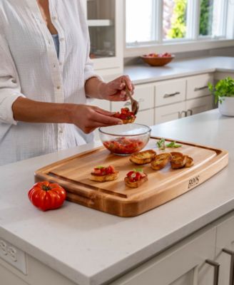 CB Series Rectangular Wooden Maple Cutting Board, 20" x 14"
