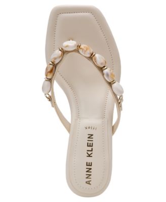 Women's Gwenn Thong Kitten Heel Dress Sandals