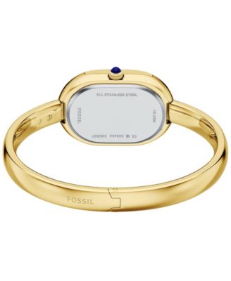 Women's Sloan Three-Hand Gold-Tone Stainless Steel Watch, 24mm