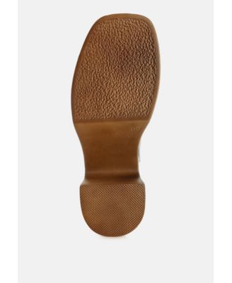 Womens Morasa Metallic Pleather Clog Sandals