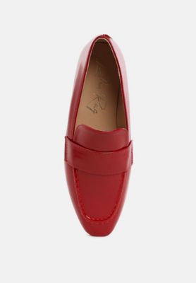 Womens Bellagio Flat Heel Loafers