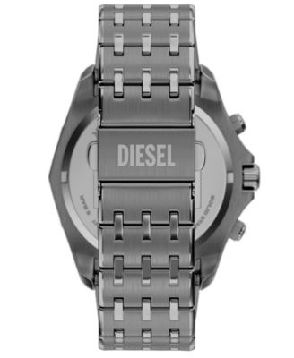 Men's Stinger Quartz Chronograph Gunmetal Stainless Steel Watch, 46mm