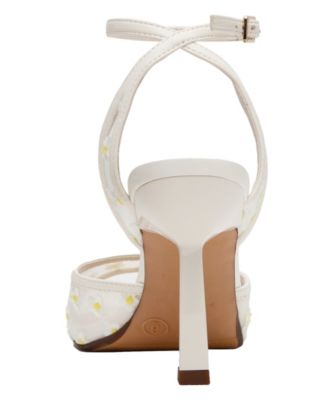 Erynn Dress Embroidered High Heel Sandals