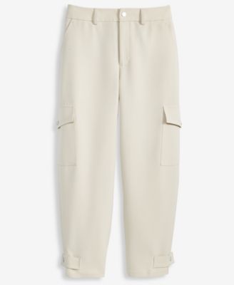 Petite High-Rise Cargo Pants