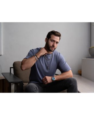 Men's Automatic Marine Star Marc Anthony Stainless Steel Bracelet Watch 45mm