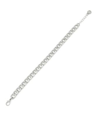 Faceted Curb Chain Anklet