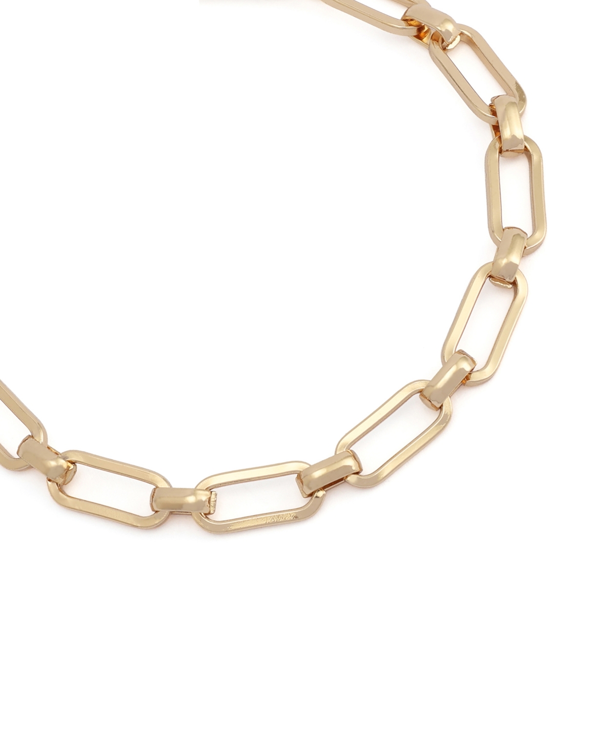 Steve Madden Paperclip Chain Anklet