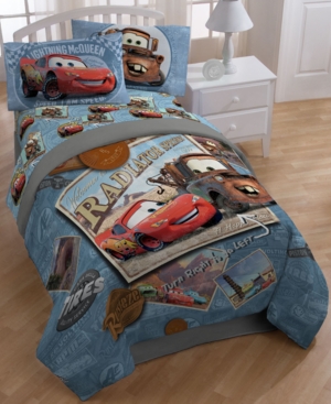 Disney's Cars Tune Up Twin 5 Piece Comforter Set Bedding