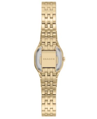 Women's Mellem Micro Quartz Two-Hand Gold Stainless Steel Less Than Watch, 22mm
