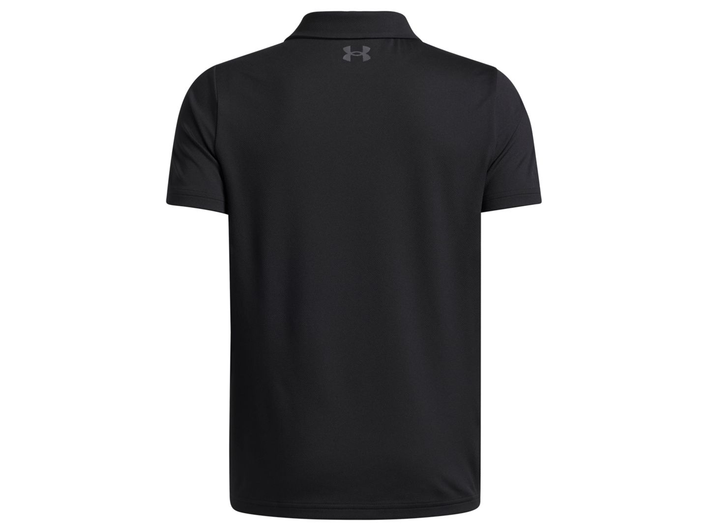 Поло Under Armour Matchplay Short-Sleeve Polo Shirt для мальчиков, цвет: Чёрный — фото 2