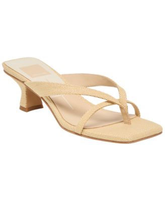 Women's Brevel Thong Low Block Heel Dress Sandals