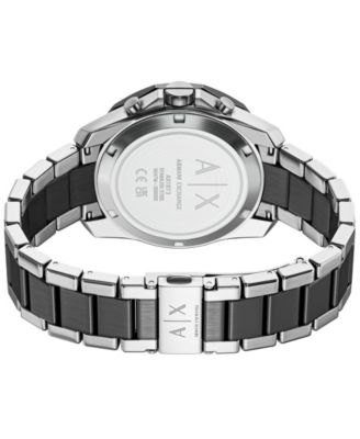 Armani Exchange Men's Quartz Chronograph 2-Tone Stainless Steel Watch, 44mm