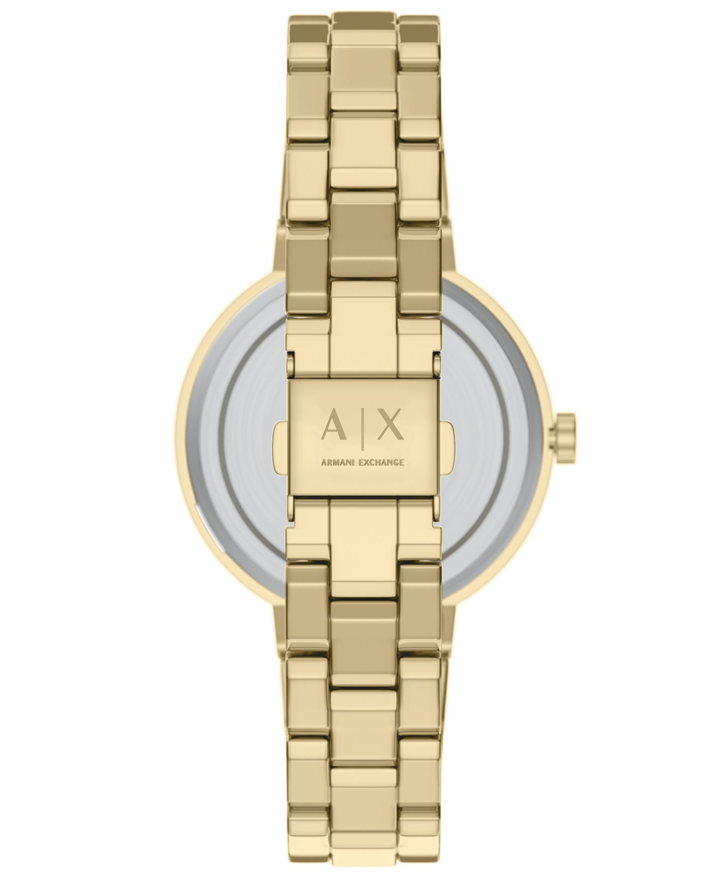 Женские часы A|X Armani Exchange Quartz Two-Hand Gold Stainless Steel, 36mm — фото 3