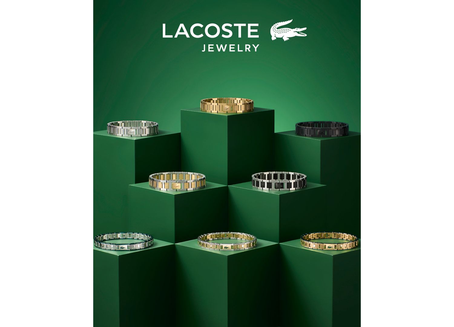 Men's Metropole Stainless Steel Bracelet