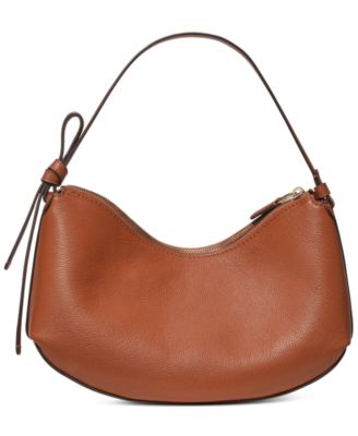 Loop Medium Pebbled Leather Shoulder Bag