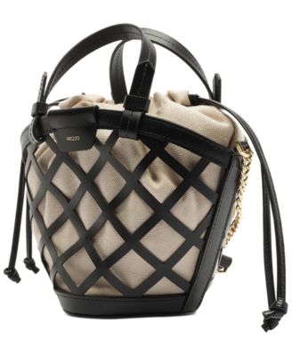 Petra Small Leather Bucket Bag