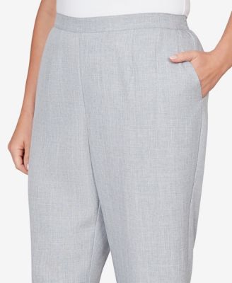 Plus Size Al Fresco Tailored Flat Front  Pants