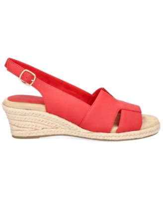 Resort Espadrille Wedge Sandals