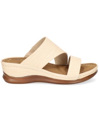 Larrain Wedge Slide Sandals
