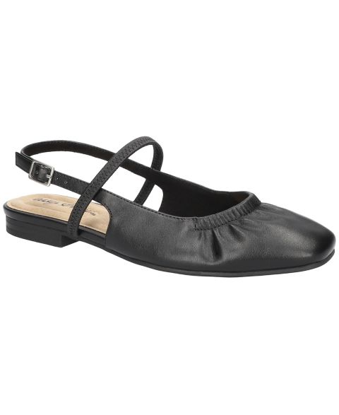 Женские балетки Easy Street Blake Slingback Flats, цвет: Чёрный